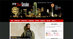 Desktop Screenshot of dfwjamsession.com